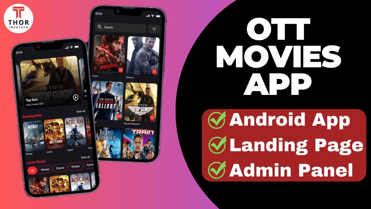 Movie App Source Code with Video Player &amp; Admin Panel