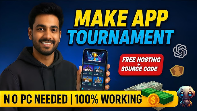 Free Fire Tournament App Source Code | Complete Esports Tournament Management System with Admin Panel